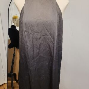 Mango Gray Halter Dress